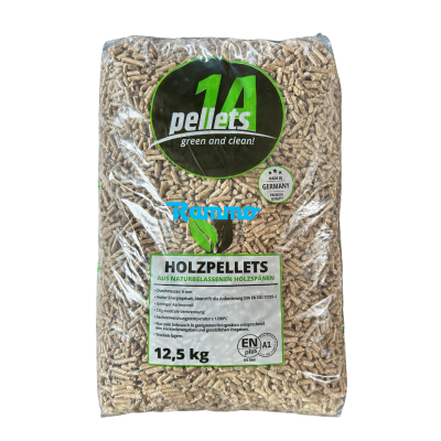 Holzpellets "1A" 12,5 Kg (84 sack) 1050 Kg