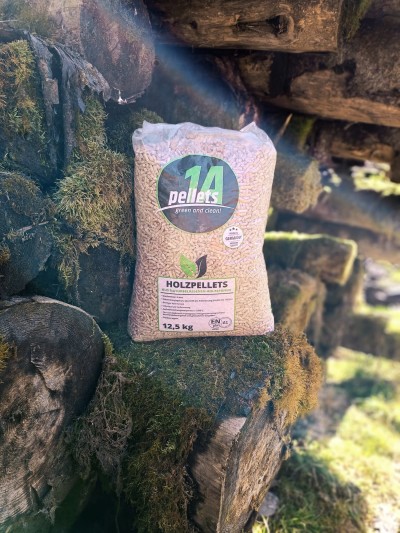 Holzpellets "1A" 12,5 Kg (84 sack) 1050 Kg