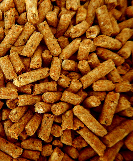 Holzpellets als lose Ware