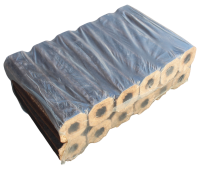 Pini Kay Holzbriketts, dunkel, mit Loch, 1 Paket (10kg)