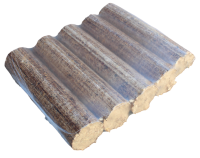 Bully Holzbriketts rund, 1 Paket (10kg)