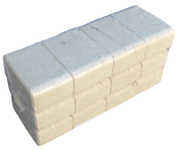 RUF Eckige Holzbriketts aus Nadelholz, 1 Paket (10kg)