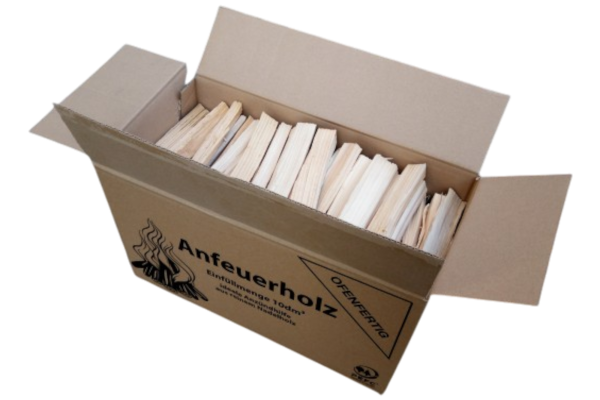 Anzündholz im Karton (4kg)