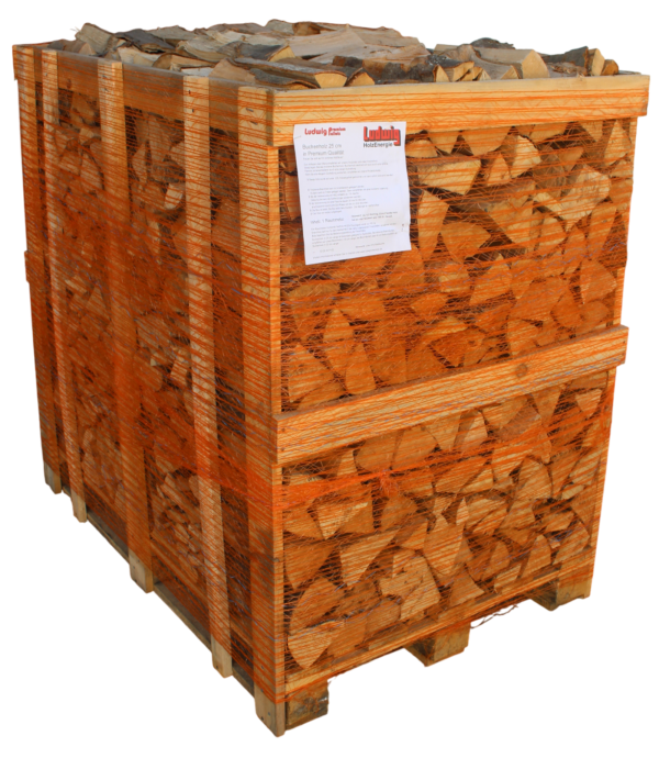 Premium Buchenholz, trocken, 30cm, 1RM Box