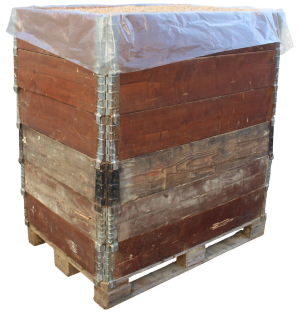 Ludwig Premium Pellets in der Mehrweg-Box (650kg) zuzüglich 60 € Pfand